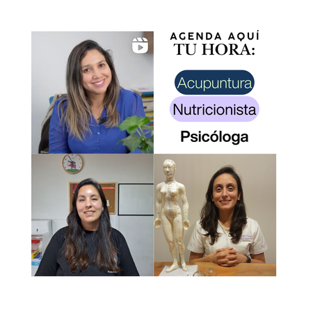 Psicología/Nutrición/Acupuntura