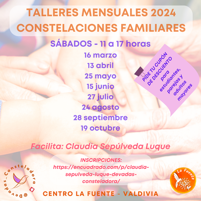 imagen-Taller Grupal de Constelaciones Familiares - 25 de Mayo 2024